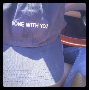 *SOLD**Done With You Hat